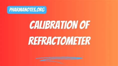 sop for refractometer|sop for refractometer calibration.